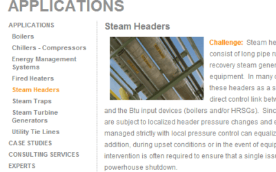 Turbine Generator and Steam Header Control