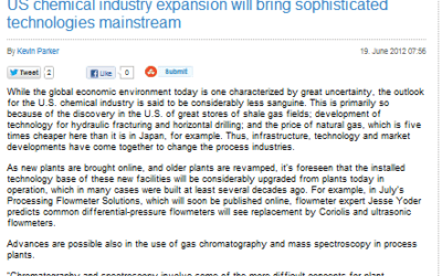 New Generation Chemical Plants and Gas Chromatography