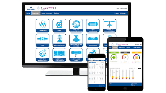 Plantweb Insight Steam Trap app