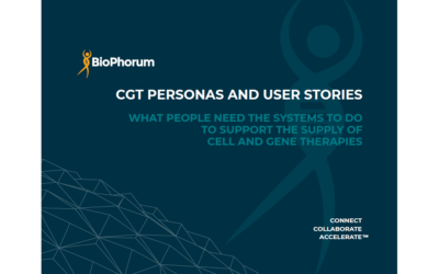 BioPhorum Cell and Gene Therapy Personas and User Stories